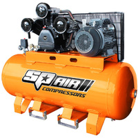SP Tools 7.5hp 3 Phase Air Compressor - Triple Cast Iron Stationary SP35