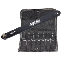SP Tools 7pc Mini Spanner Bit Set - Low Profile - Slotted & Phillips SP39650