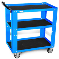 SP Tools 3 Shelf Professional Trolley - Blue SP40019BL