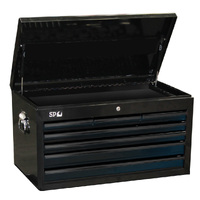 SP Tools 7 Drawer Sumo Series Tool Box - Black SP40120
