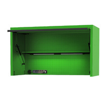 SP Tools 59" USA Sumo Series Wide Power Top Hutch - Green/Black SP44730G