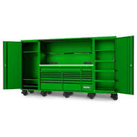 SP Tools 128" USA Sumo Series Complete Workstation - Green/Black SP44890G