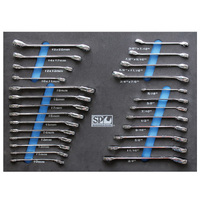 SP Tools 26pc Foam Tray - Metric/SAE - Spanners Included SP50020