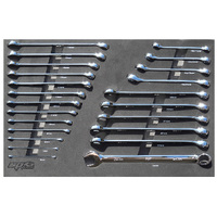 SP Tools 23pc Foam Tray - Metric - Spanners Included SP50022