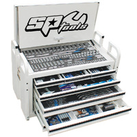 SP Tools 406pc Field Service Tool Kit - Metric/SAE - White SP50115W