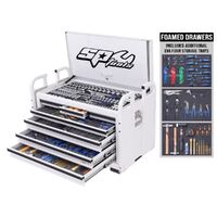 SP Tools 413 Piece Field Service Tool Kit - Metric/SAE - White (Plus EVA Storage Trays) SP50115WX
