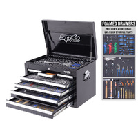 SP Tools 254pc Metric/SAE - Black 7 Drawer Custom Tool Kit SP50123X