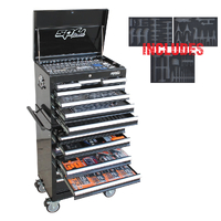 SP Tools 506 Piece Custom Series Tool Kit- Metric/SAE - Black SP50164X