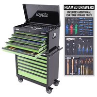 SP Tools 417pc Metric/SAE - Black/Green 14 Dr Sumo Tool Kit SP50177X