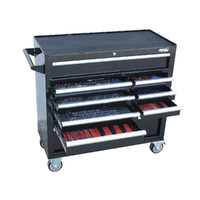 SP Tools 347pc Custom Series Roller Cabinet Tool Kit - Metric/SAE SP50615