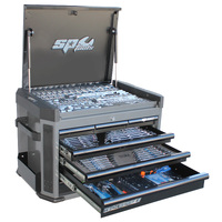 SP Tools 295 Piece Tech Series Tool Kit - Metric & SAE - Black SP52275D