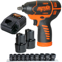SP Tools 12V 3/8"Dr Mini Impact Wrench Kit SP83114