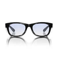 SafeStyle Classics Black Frame Blue Light Blocking Lens Safety Glasses