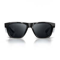 SafeStyle Fusions Black Frame Polarised Lens Safety Glasses