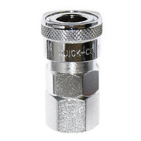 THB Stainless Steel 1/4" Socket Female Coupler SS20SF