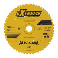 Austsaw Extreme Stainless Steel Blade 165mm x 20 x 56T SSBE1652056