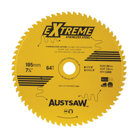 Austsaw Extreme Stainless Steel Blade 185mm x 20 x 64T SSBE1852064