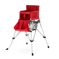 Baby High Chair Red