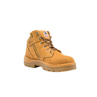 Steel Blue Parkes Zip TPU Outsole Boots Size AU/UK 4 (US 5) Colour Wheat