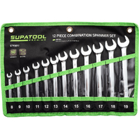Supatool 12 Piece Combination Spanner Set STP3012