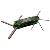 Supatool 9 Piece Imperial Folding Hex Key Set STP5101