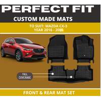 Custom car floor mats for mazda cx-3