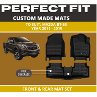 Custom car floor mats for mazda bt-50