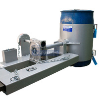 East West Engineering Sideways Drum Rotator with Plastic Barrel Option WLL 350kg SW-NCPBO