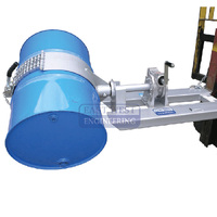 East West Engineering Sideways Drum Rotator with Plastic Barrel Option WLL 350kg SW-NHPBO