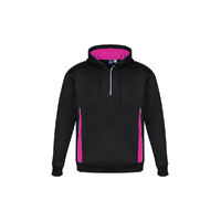 Adults Renegade Hoodie Black/Magenta/Silver XSmall
