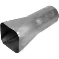 Collector cone for Extractor Fabrication 4 into 1 - 1-3/4" In 3" Out Mild Steel