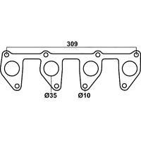 Redback Gasket for various Holden & Nissan