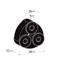 Redback Exhaust Rubber for Holden Rodeo (02/2003 - 01/2007)