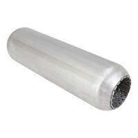 2.5" Hotdog 3.5" Round Performance – 15" Long, C/C, 409 Stainless Steel