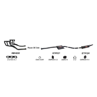 Redback Performance Exhaust System for Holden Commodore (12/2000 - 08/2004)