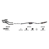 Redback Performance Exhaust System for Holden Commodore (12/2000 - 08/2004)