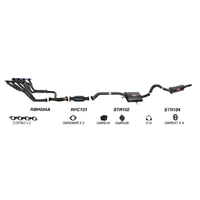 Redback Performance Headers and 2.5" Exhaust System for Holden Commodore VN VP VR V8 Sedan