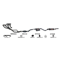 Redback Performance Exhaust System for Holden Calais (10/1991 - 04/1995), Commodore (10/1991 - 04/1995)