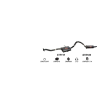 Redback Performance 2.5" Cat back Exhaust for Holden Commodore VS Wagon V6 (04/1995 - 1997)
