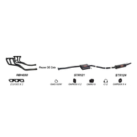 Redback Performance Exhaust System for Holden Caprice (06/1999 - 07/2004), Statesman (06/1999 - 07/2004)
