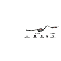 Redback Performance Exhaust System for Holden Calais (04/1995 - 08/1997), Commodore (04/1995 - 08/1997)