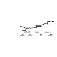 Redback Performance Exhaust System for Ford Falcon (01/1991 - 08/1998), Fairmont (01/1991 - 08/1998)