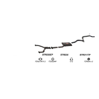 Redback Performance Exhaust System for Ford Falcon (01/1998 - 09/2002), Fairmont (01/1998 - 09/2002)