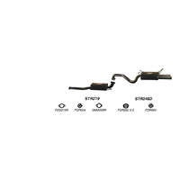 Redback Performance Exhaust System for Ford Falcon (02/2008 - 12/2014)