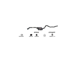 Redback Performance 2.5" Exhaust System for Holden Commodore VN VP VR V6 & V8 & VS V8 Sedan