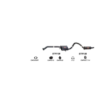 Redback Performance Exhaust System for Holden Commodore (01/1988 - 2000)