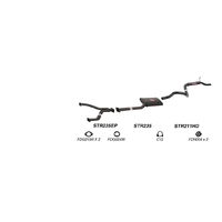 Redback Performance Exhaust System for Ford Falcon (01/1991 - 09/2002), Fairmont (01/1991 - 09/2002)