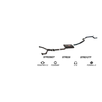 Redback Performance Exhaust System for Ford Fairmont (01/1992 - 08/1998), Falcon (01/1992 - 08/1998)