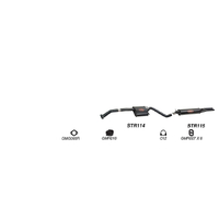 Redback Performance Exhaust System for Holden Statesman (04/1990 - 1995), Caprice (04/1990 - 1995)
