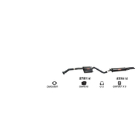 Redback Performance Exhaust System for Holden Caprice (03/1990 - 1999), Statesman (03/1990 - 1999)